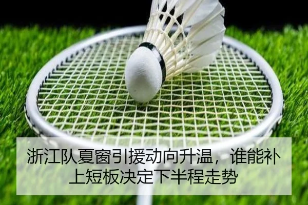 浙江队夏窗引援动向升温，谁能补上短板决定下半程走势